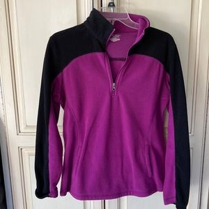 Tek Gear 3/4 zip polar fleece womens jacket
